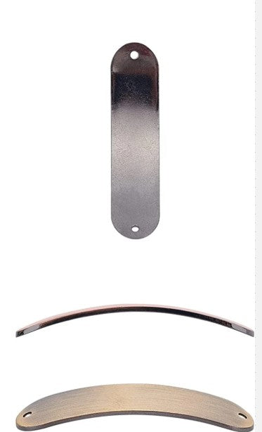 Curved Metal Brass Plate