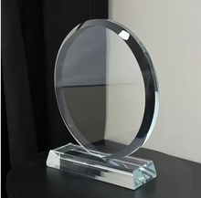 Load image into Gallery viewer, Elegant Circular Crystal Award
