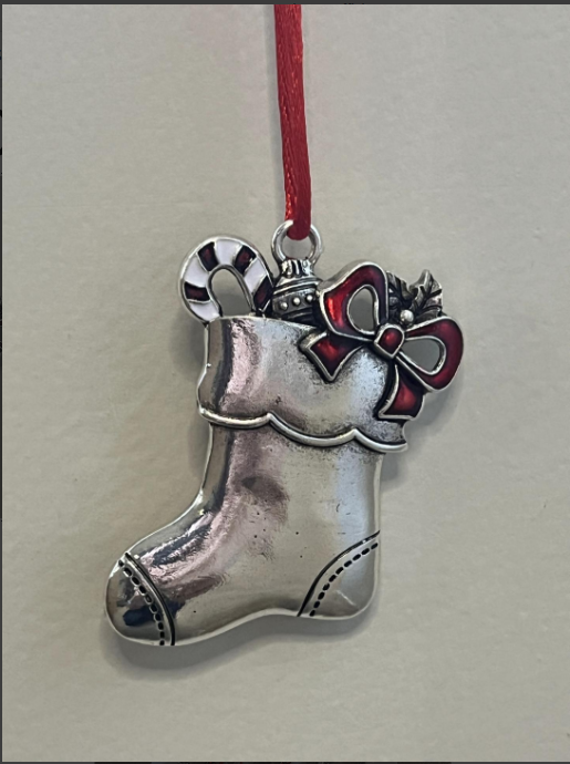 Stocking Ornament - Zinc Alloy