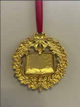Load image into Gallery viewer, Golden Wreath Ornament
