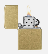 Load image into Gallery viewer, Brass Street Chrome Zippo
