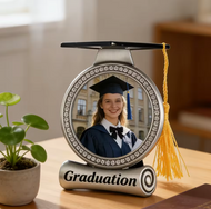 3x3 inch Rhinestone Grad frame