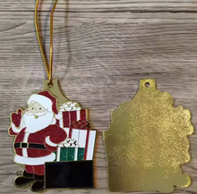 Load image into Gallery viewer, Santa Claus; Gifts Holiday Ornament
