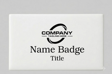 Load image into Gallery viewer, 3X1.5 " White with black undertone -plastic

