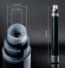 Load image into Gallery viewer, Fountain pen Ink Cartridges - International Standard Size -  Disposable
