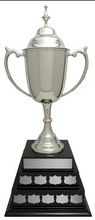 Load image into Gallery viewer, 3 Tier Black Trophy Piano finish
