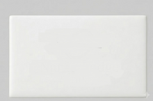 Load image into Gallery viewer, 3X1.5 " White with black undertone -plastic
