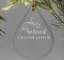 Load image into Gallery viewer, Tear Drop ornament- Memorial Beloved
