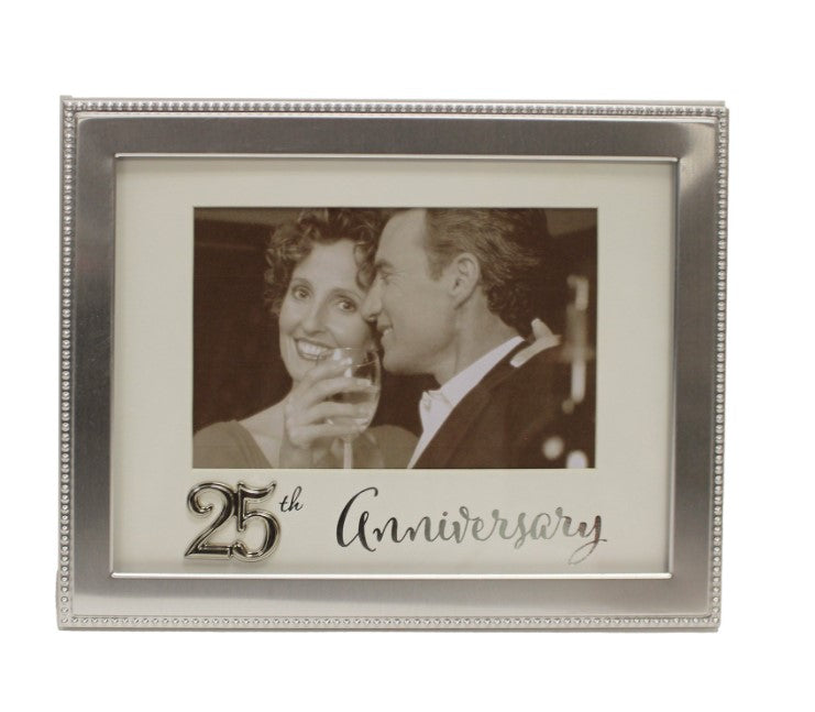 25th Frame Effect Examples 25th Silver Anniversary Frame – Engraving Reimagined