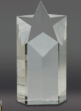 Load image into Gallery viewer, Star Crystal Award- Medium
