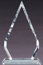 Load image into Gallery viewer, Arrowhead Crystal Award
