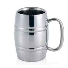 Load image into Gallery viewer, Stainless Steel Barrel Tankard
