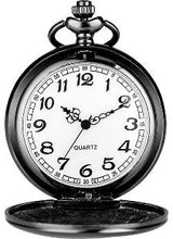 Load image into Gallery viewer, Matte Black Pocket Watch
