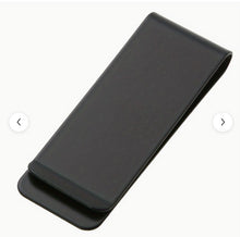 Load image into Gallery viewer, Thin Money Clip- Stainless steel - Black
