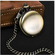 Load image into Gallery viewer, Brushed Gold Pocket Watch
