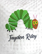 Green Caterpillar Blanket