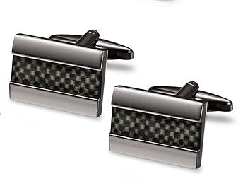 Elegant Checkered  cuff link