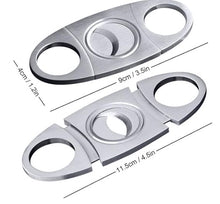 Load image into Gallery viewer, Cigar Cutter - Stainless Steel | Cigar cutters online | Cigar cutters online Calgary | Cigar cutters online Canada | Stainless steel cigar cutter | Online gift shop Calgary | Online gift shop Canada | Gift shop in Calgary | Engraver in Canada | Engraver in Calgary

