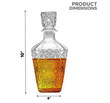 Load image into Gallery viewer, Custom engraved liquor decanter – groom gift idea handcrafted in Calgary
