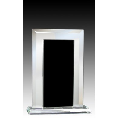Glass Mirror Black 7 inch