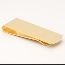 Load image into Gallery viewer, Thin Money Clip- Stainless steel - Gold
