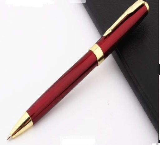 Red Executive with Gold band detail pen