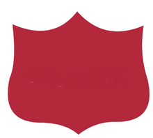 Load image into Gallery viewer, Trophy Aluminum Tulip Shield 1.5" x 1.25"
