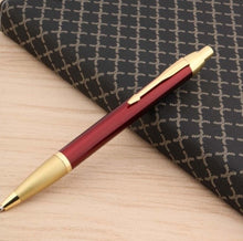 Load image into Gallery viewer, Gold Tip Executive Pen - Red| Engraver in Calgary | Best engraver in Canada | Online Gift shop Calgary | Online gift shop Canada
