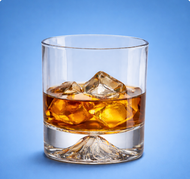 Rocky Mountain whiskey glass – premium engraved drinking glass gift for whiskey lovers in Canada