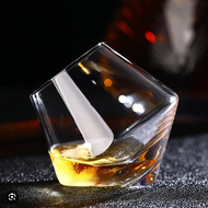 Rolling Whiskey Glass