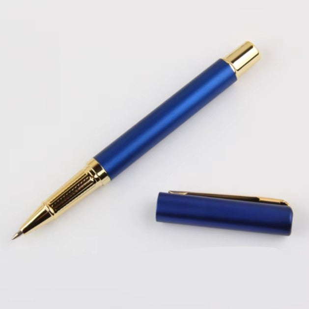 Signature Metal ball point pen- Blue