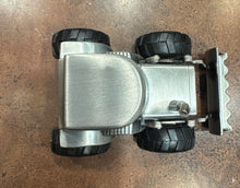 Load image into Gallery viewer, Pewtertone Tractor/loader Money Bank
