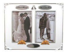 Load image into Gallery viewer, 4x6 Twin Wedding/50th Anniversary Photo Frame

