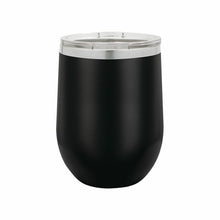Load image into Gallery viewer, SWIG 12oz Stemless Wine Cup with Lid - Black
