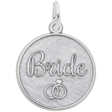 Load image into Gallery viewer, Bride Charm for wedding gift in Canada engravable
