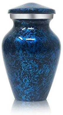 Forever in Our Heart Urn- Forest Blue