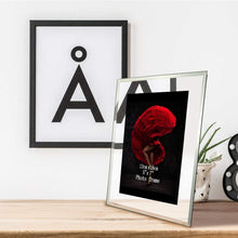 Load image into Gallery viewer, 5 x7 Mirrored Edge Glass Frame

