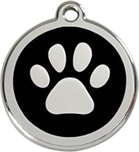 Load image into Gallery viewer, SMALL PAW PRINT PET TAG

