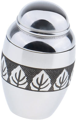 Micro mini cremation urn - Leaf design