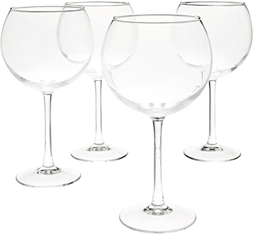 set of 4 balloon wine glasses