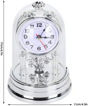 Load image into Gallery viewer, Acrylic Dome Table Clock, European Vintage Style Battery Operated Retirement Gifts in Canada 
