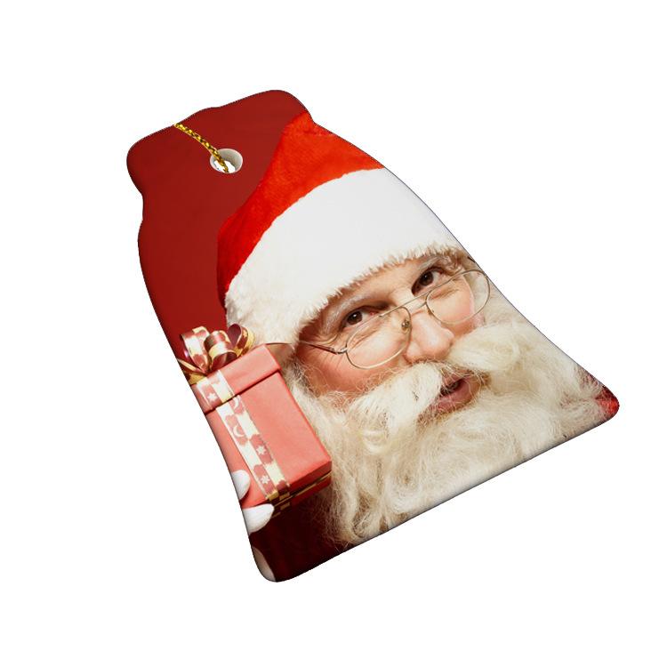Customized Photo Personalization Ceramic Christmas Ornament- Bell