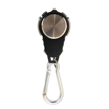 Load image into Gallery viewer, Compass with Clock and Carabiner Keychain
