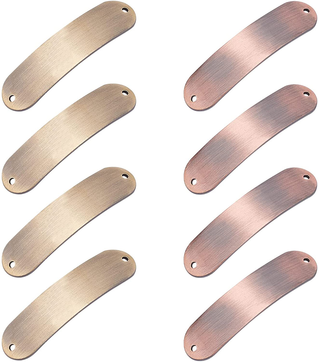 Curved Metal Brass Plate