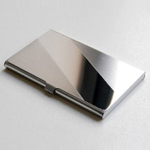 Load image into Gallery viewer, Diagonal Two Tone Business Card Case
