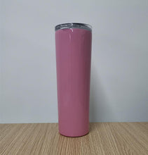 Load image into Gallery viewer, 20oz Skinny tumbler Stainless Steel Drinking Cup Insulated Bottle with Straw
