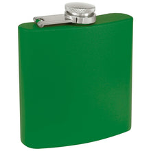 Load image into Gallery viewer, forest green flask | 60 oz flask multi color for Engraving  | Mini Pocket Flask 6oz | buy  pocket flasks online canada | buy pocket flasks calgary | gift store in calgary
