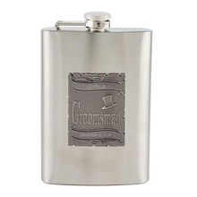 Load image into Gallery viewer, Groomsman flask 8 oz
