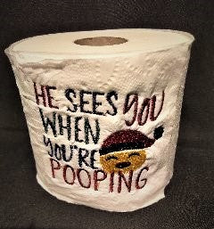 He sees you when your pooping- NOVELTY STOCKING STUFFER