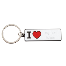 Load image into Gallery viewer, i heart you key chain
